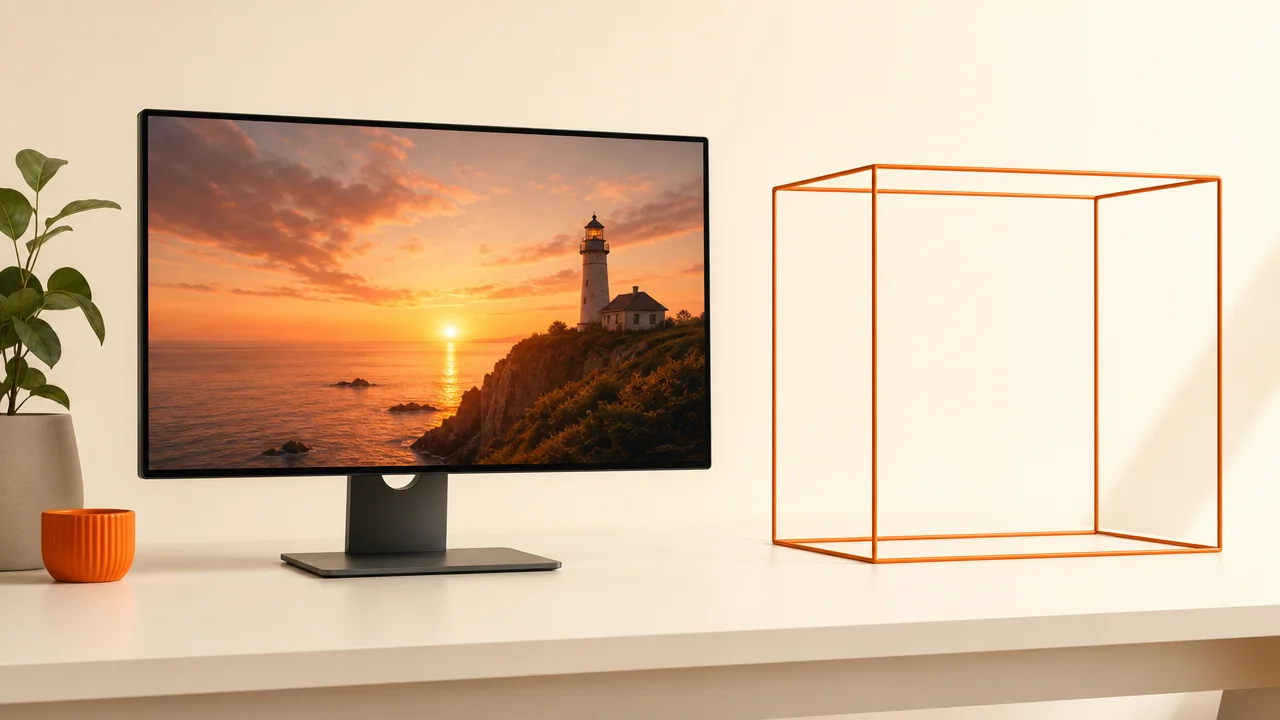 Monitörde duraklatılmış kare ve boş iskelet kutu